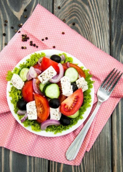 Fresh Greek salad